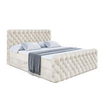BOXBETT BOXI8-Z - 180x200 cm - H3 - Ecru - Ecru, Holzwerkstoff (180/200cm) - ALTDECOR