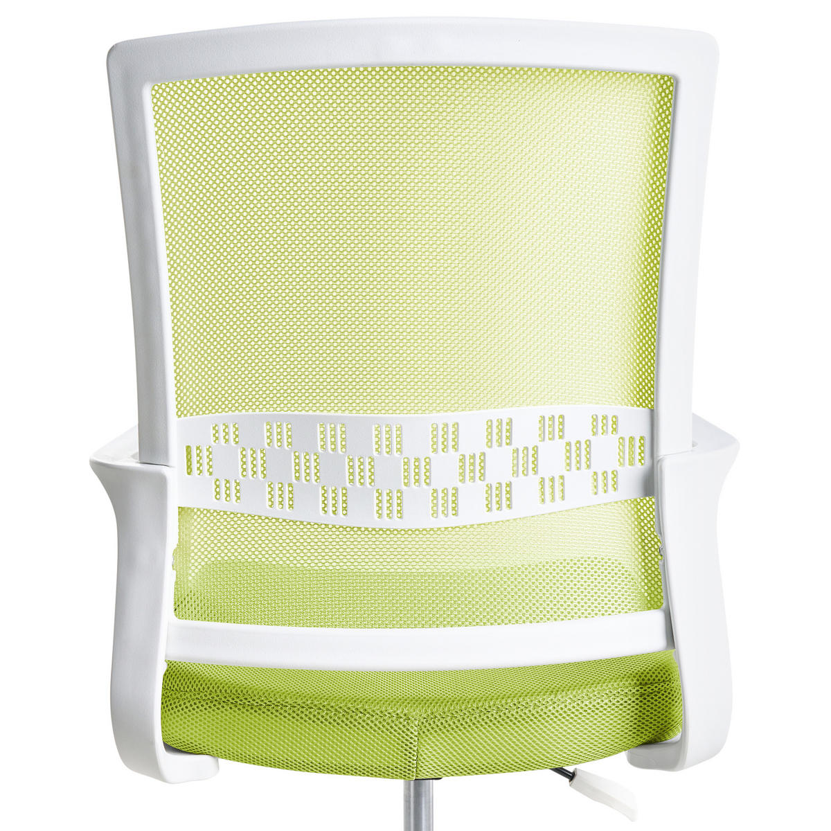 BÜROSTUHL Limettengrün Ease - Limette, Textil (54/94/54cm) - Beliani