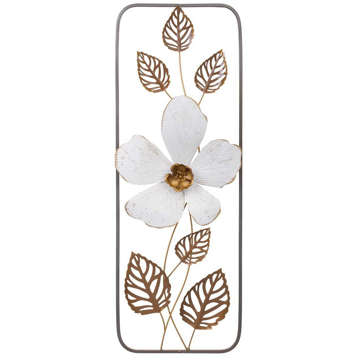 WANDDEKO-OBJEKT aus Metall, 31x90x4cm - Multicolor, Metall (31.1/4.4/89.5cm) - Wanderlust