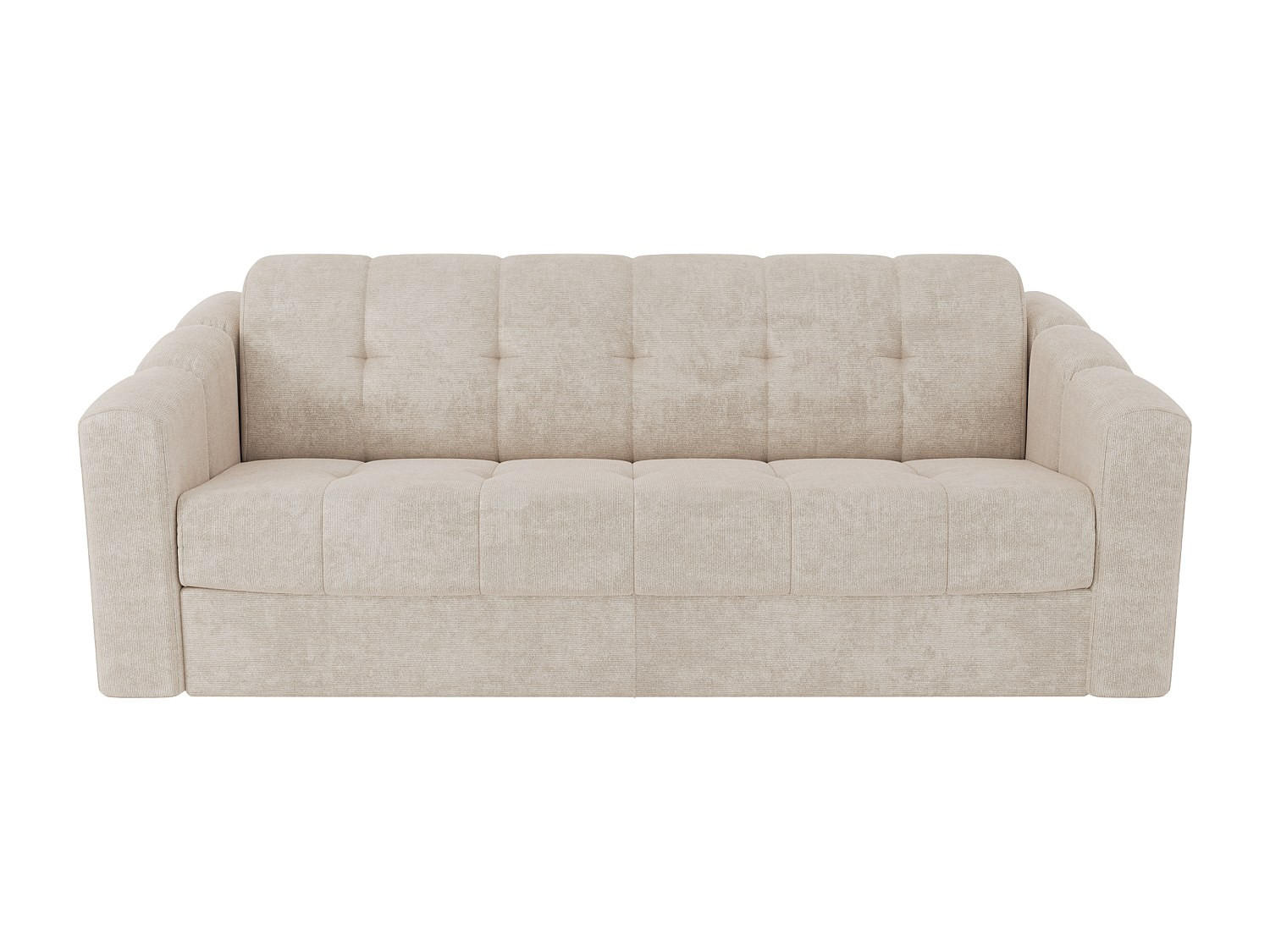 SCHLAFSOFA - 4 Personen - stoff - beige Darielo - Beige, Kunststoff/Textil (216/85/223cm) - Vente-Unique