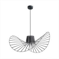 PENDELLEUCHTE Hugo Pd1 Lena 100 - Schwarz, Metall (90/90/42cm) - Paco Home