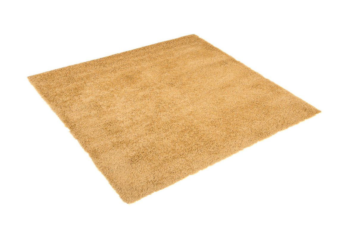 TEPPICH ESSENCE SQUARE Gelb 160/160 cm - Gelb, Kunststoff (160/160cm) - Tapiso