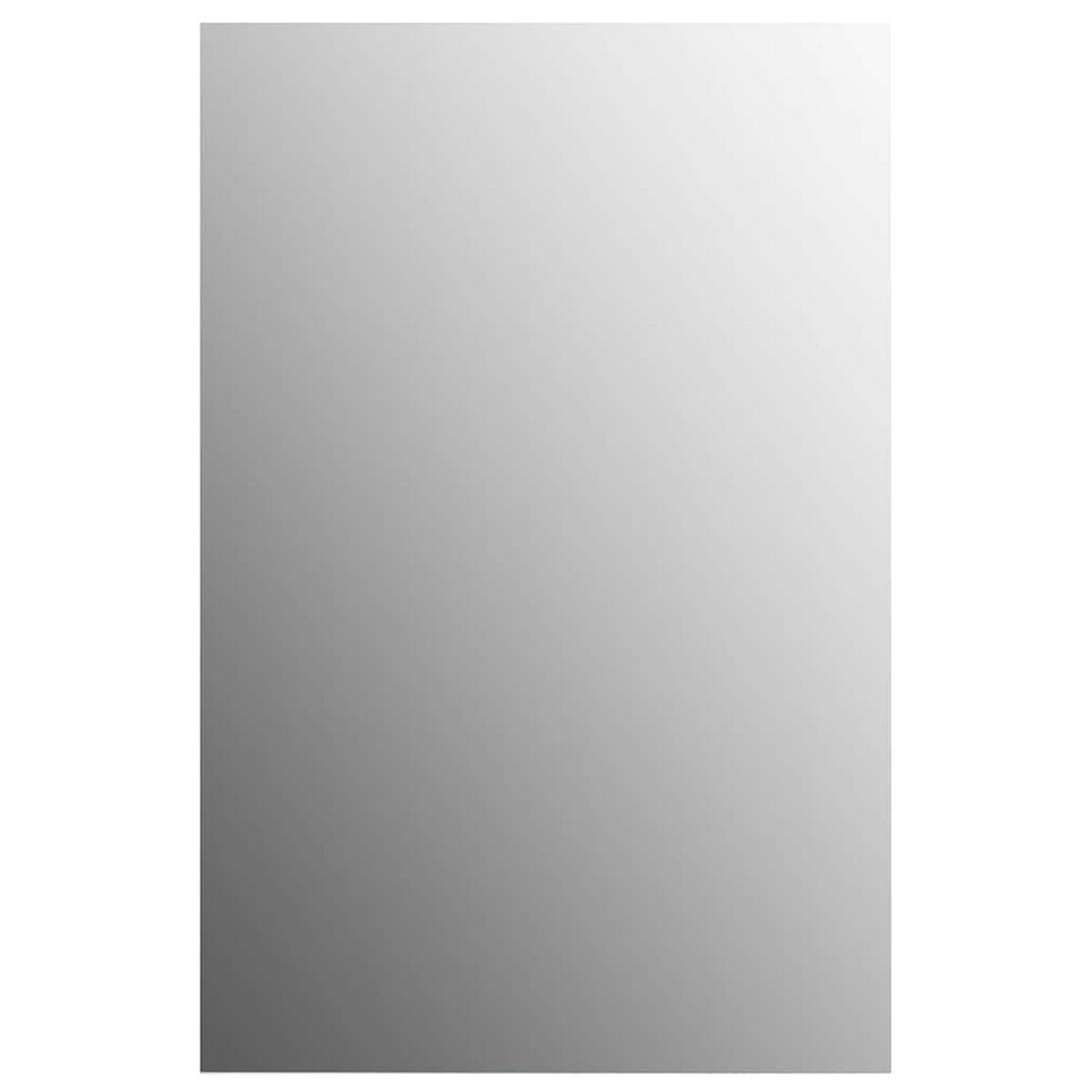 WANDSPIEGEL 60 x 40 cm Rechteckig Glas - Silberfarben, Glas (40/2/60cm) - furnicato