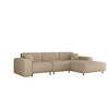 ECKSOFA Gloria In Artico - Beige, Holzwerkstoff/Textil (266/165cm) - Fun Möbel