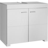 WASCHBECKENUNTERSCHRANK Idris,60 x 35 x 56 cm,weiß - Weiß, Holzwerkstoff (60/56/35cm) - tectake