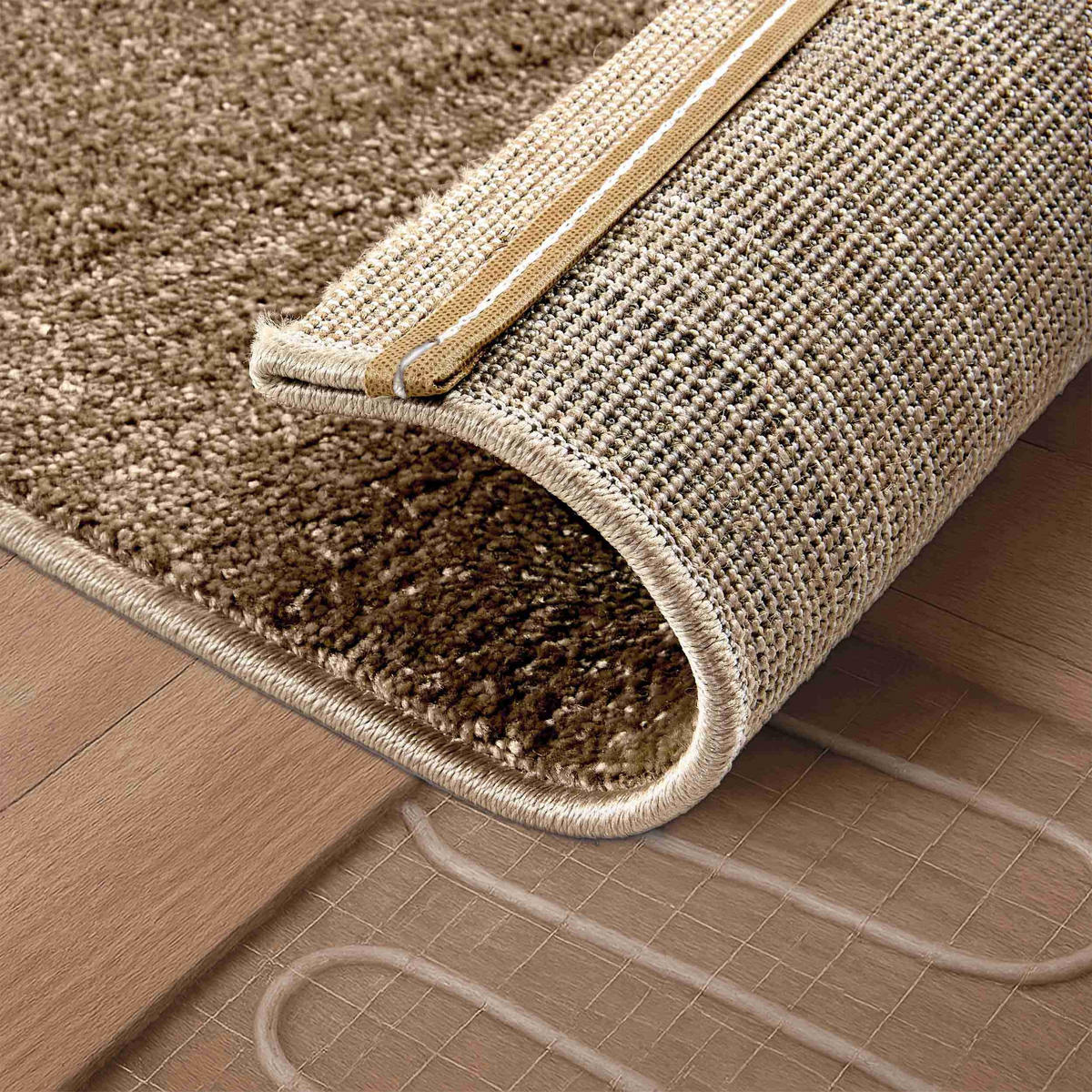 KURZFLORTEPPICH SAMMY - Creme, Textil (160/230cm) - Astra