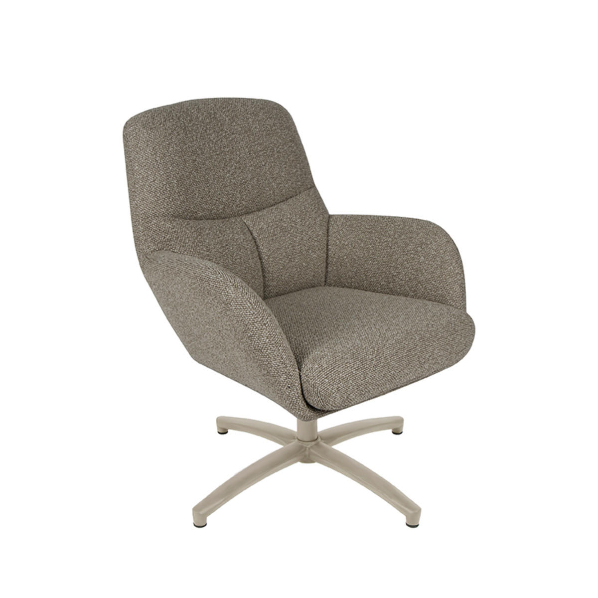 SESSEL Chill Zone Grau 73/68/90 cm - Grau, Textil (68/90/73cm) - LABEL51