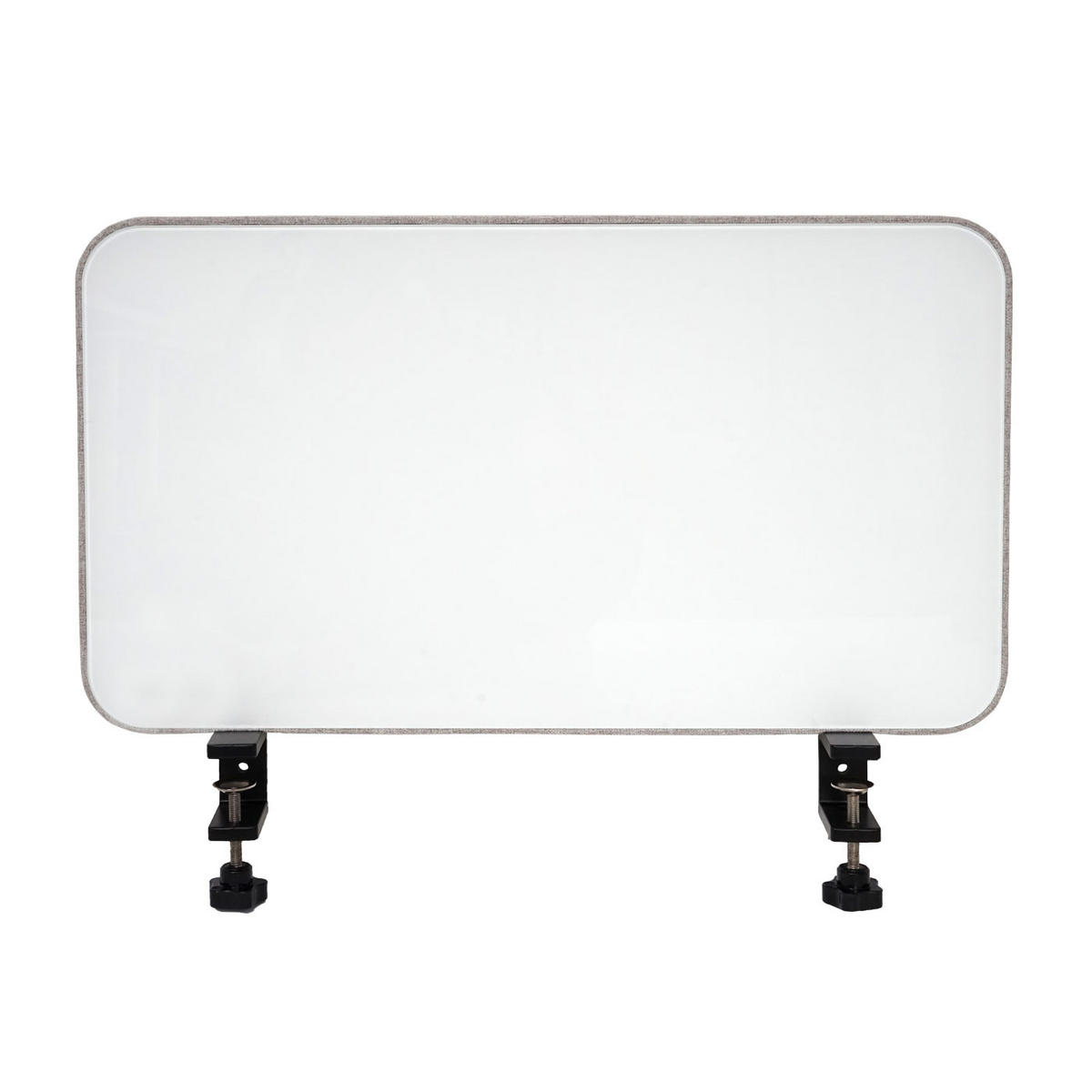 TISCH-WHITEBOARD Grau, Weiß - Weiß/Grau, Textil (35/60/3cm) - MCW