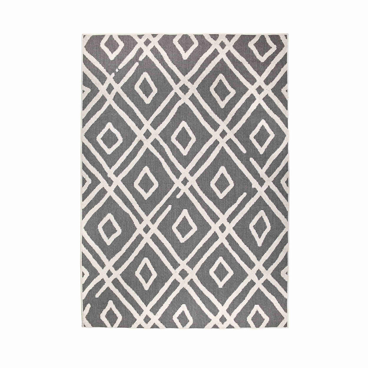 KURZFLORTEPPICH SERINA - Dunkelgrau, Textil (120/170cm) - Astra