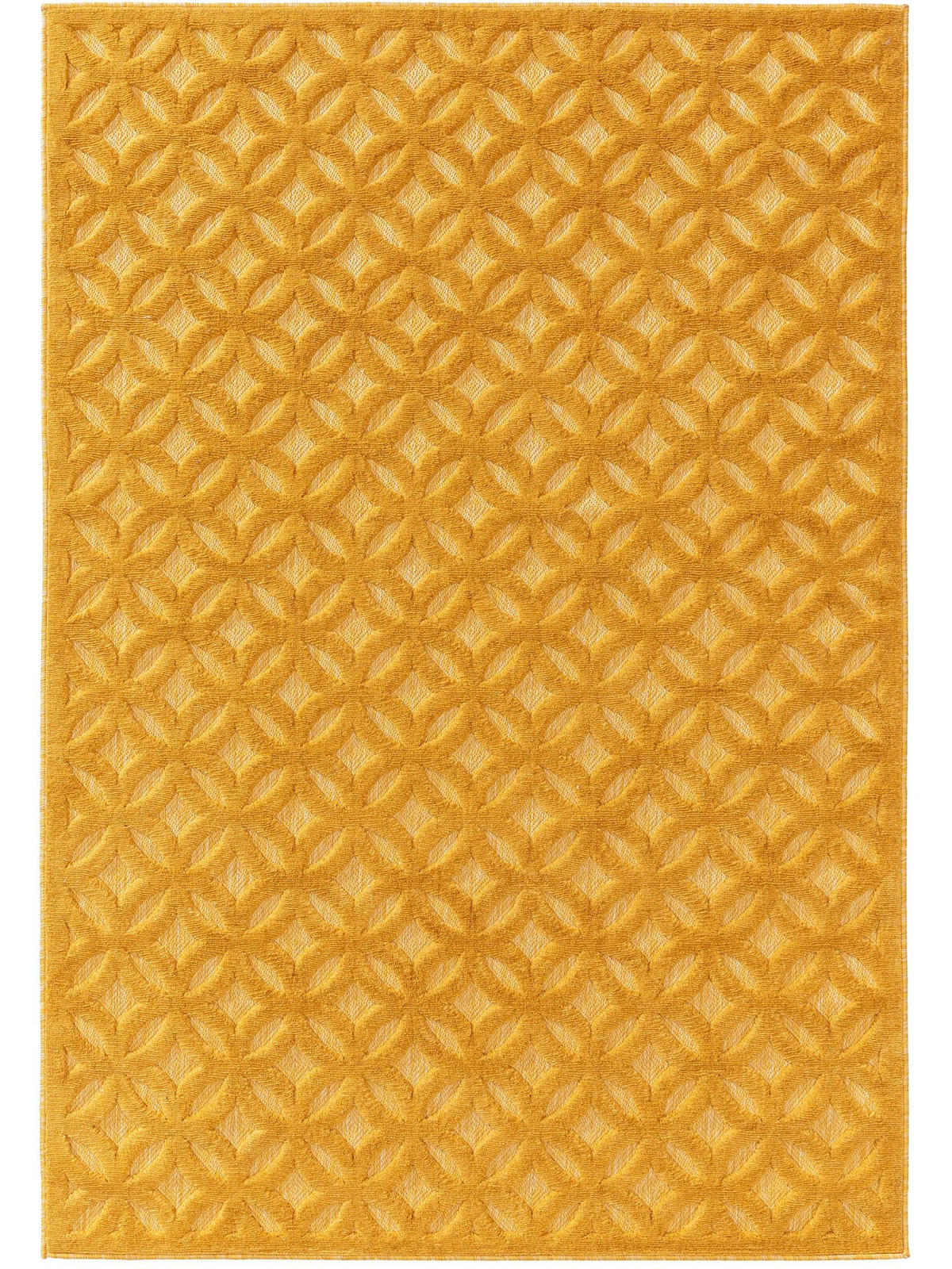 VNITŘNÍ a venkovní koberec Bonte Žlutá 200x290 cm - žlutá, textil/umělá hmota (200/290cm) - benuta Nest