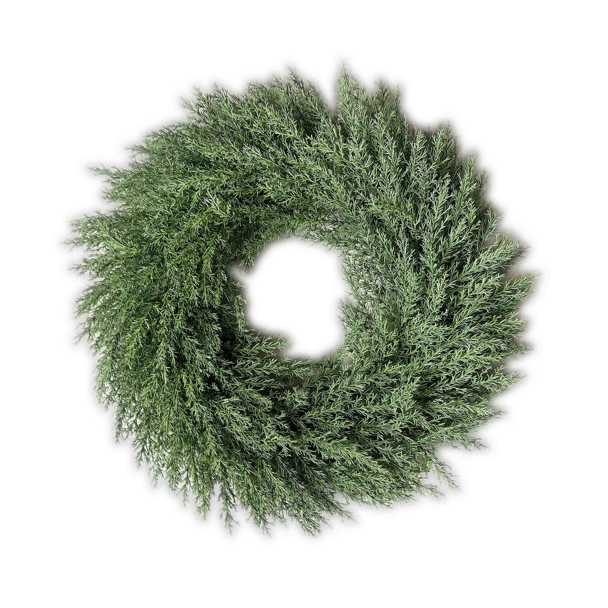 ADVENTSKRANZ Virdis Grün 50/50/15 cm Kunstoff - Grün, Kunststoff (50cm) - Mondex