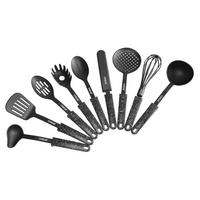 KÜCHENHELFER-SET 9-TEILIG - Schwarz, Metall - Stoneline