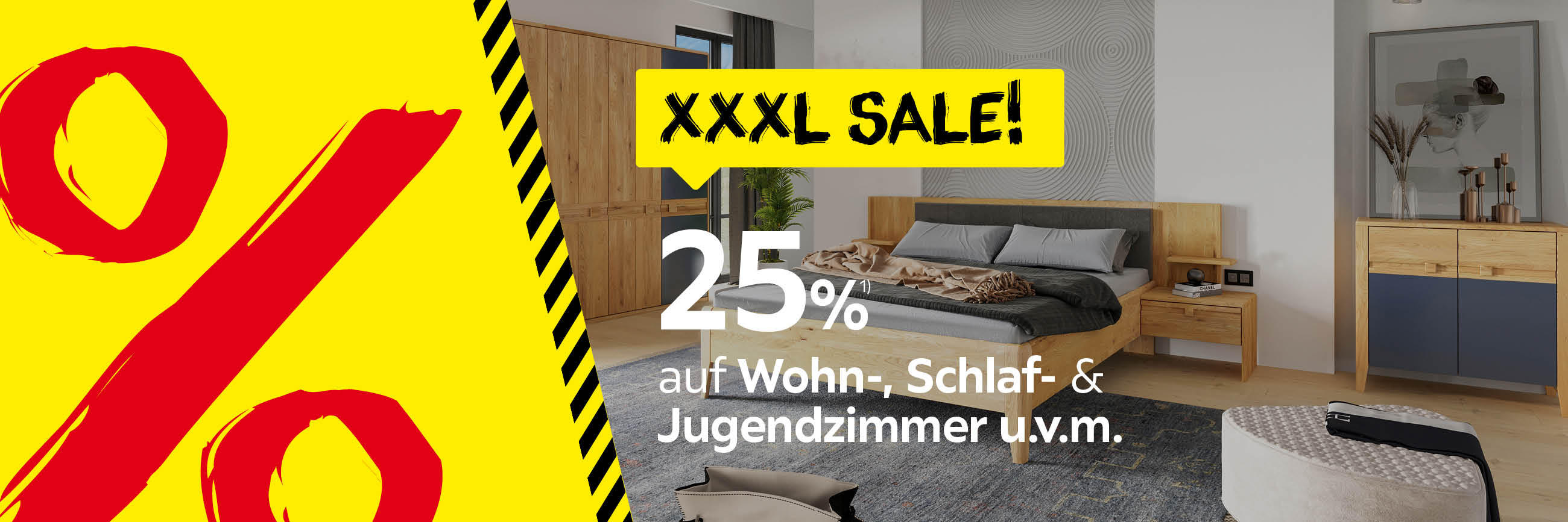 25% auf Wohn-, Schlafzimmer- & Jugendzimmer uvm. 