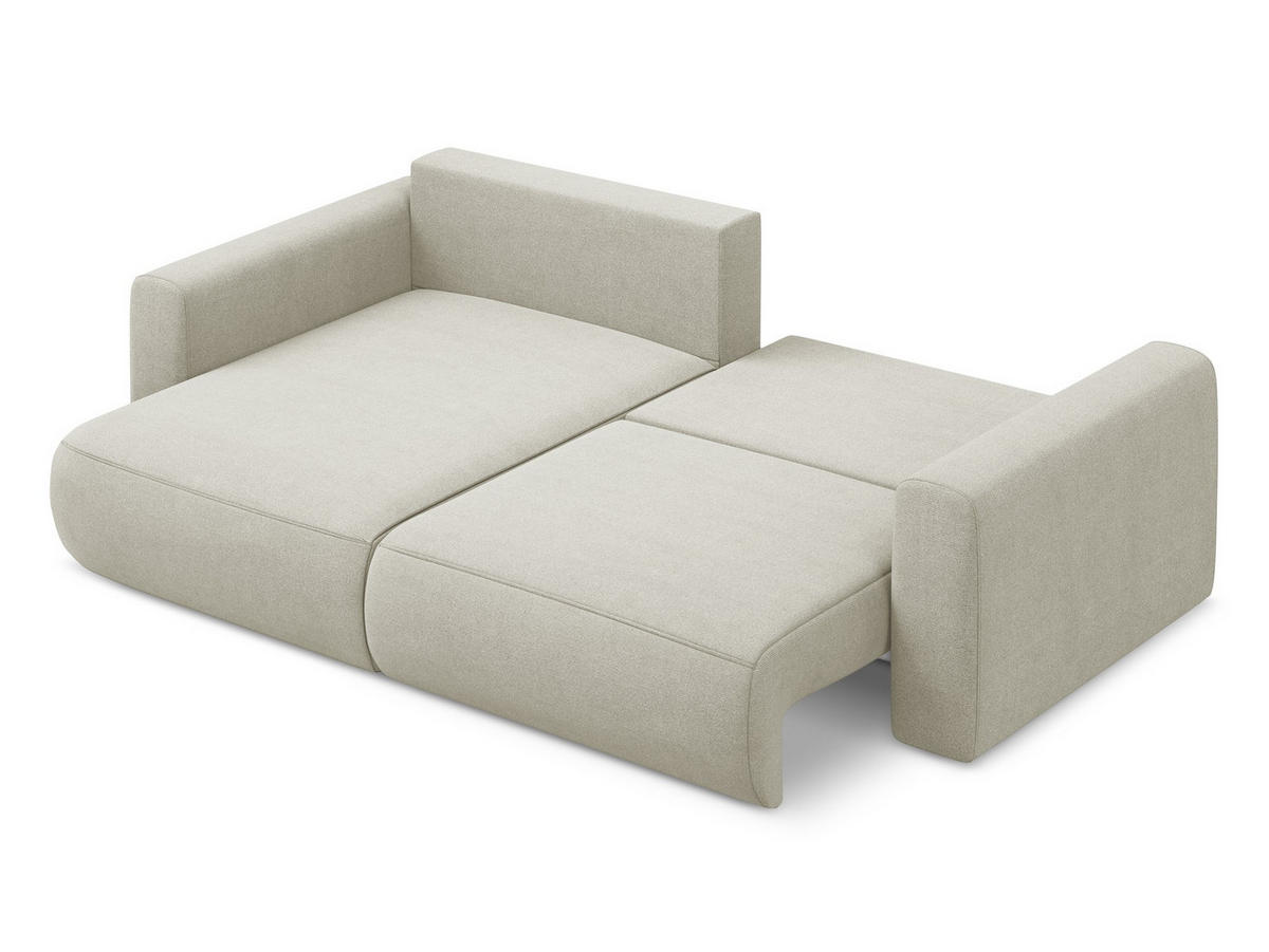 POUF Chenille Stoff Pink - Pink/Hellrosa, Kunststoff/Textil (65/40/65cm) - Makamii