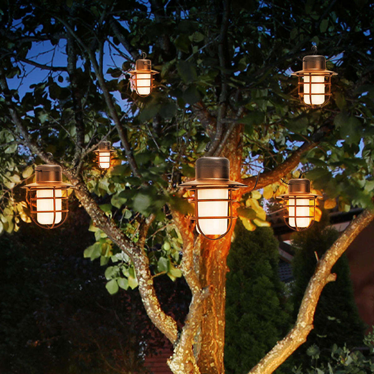 LED AUSSENLEUCHTE Solar Schwarz Gitteroptik - Schwarz, Metall (200/8/8cm) - Nowa