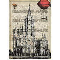 POSTER Vintage Von Leon. A4 Rahmenlos - Klar, Papier (29.7/5/21cm) - Nacnic