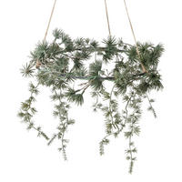 WEIHNACHTSKRANZ Kiefer Ø35 cm - Grün, Kunststoff (35/75/35cm) - Boltze Home