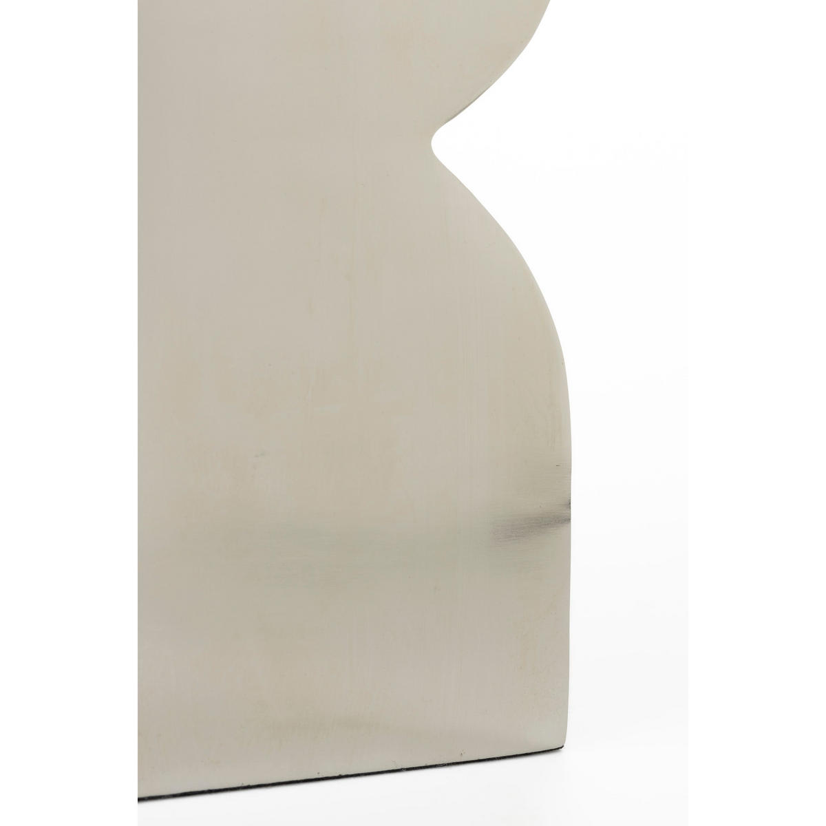 BEISTELLTISCH Cones Silber - Silberfarben, Metall (21/30/45cm) - Zuiver