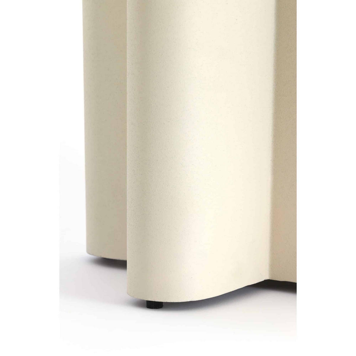 BEISTELLTISCH Mikado Weiß 36/36/42 cm - Weiß, Metall (36/36/42cm) - Light & Living