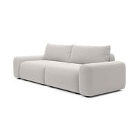 SOFA LOOP Weiß 257x105x87 cm - Weiß, Textil (257/87/105cm) - FURNLUX