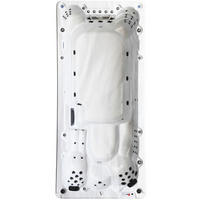 WHIRLPOOL St. Lawrence 5m langes Swim Spa - Weiß Hochglanz/Weiß, Kunststoff (228/137/500cm) - Canadian Spa Company