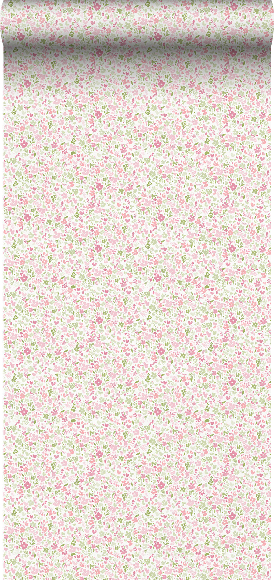 TAPETE Blumen - Pink, Papier (53/0.1cm) - Sanders & Sanders