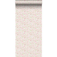 TAPETE Blumen - Pink, Papier (53/0.1cm) - Sanders & Sanders