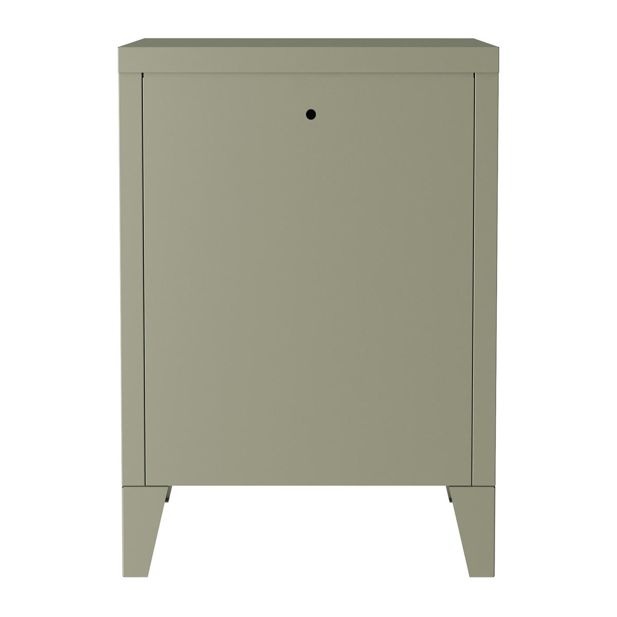NACHTSCHRANK Inari - Braun, Metall (40/57/30cm) - [en.casa]