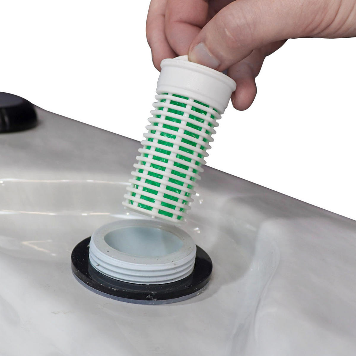 WHIRLPOOL Vancouver UV Whirlpool - Weiß Hochglanz/Weiß, Kunststoff (227/87/227cm) - Canadian Spa Company