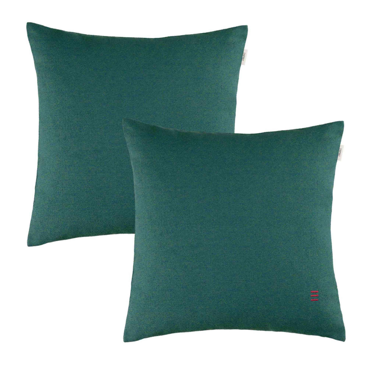 ZIERKISSENHÜLLE DEKOKISSENHÜLLE FUN 2er Set - Grün, Textil (45/45cm) - Esprit