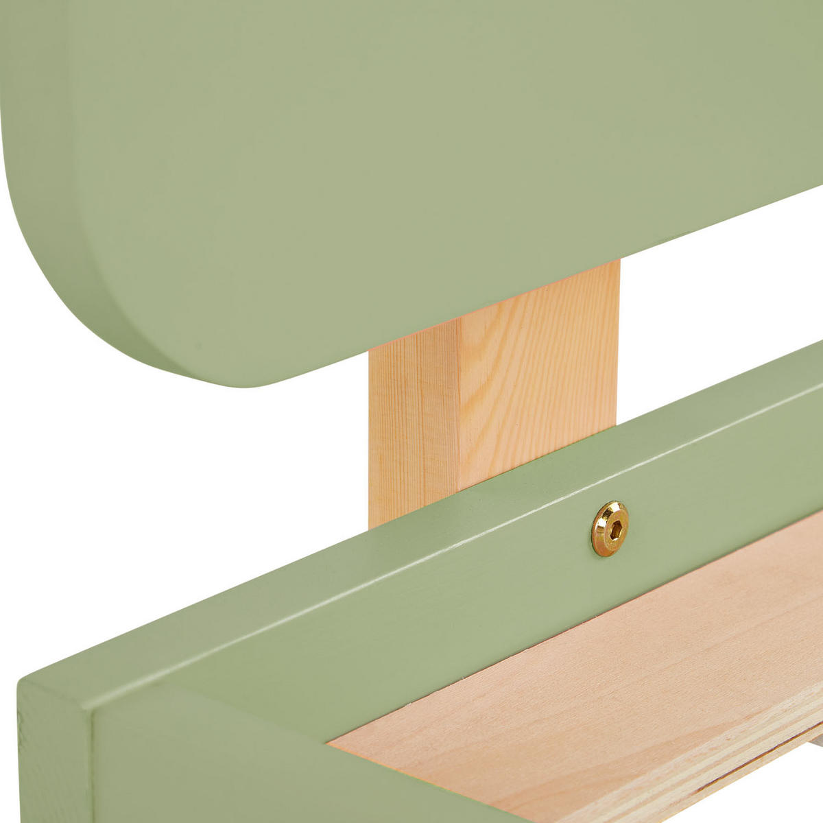 KINDERBETT GRÜN 90/200 Lattenrost Matratze - Grün, Holz (95/77/209cm) - Homestyle4u
