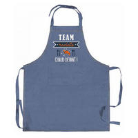 KÜCHENSCHÜRZE Team Raclette jeansblau 72 x 90 cm - Blau, Textil (72/90cm) - Winkler