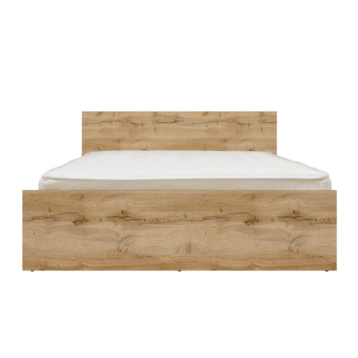 BETT 160/200 Selma Holz - Braun, Holzwerkstoff (160/200cm) - Petits-meubles