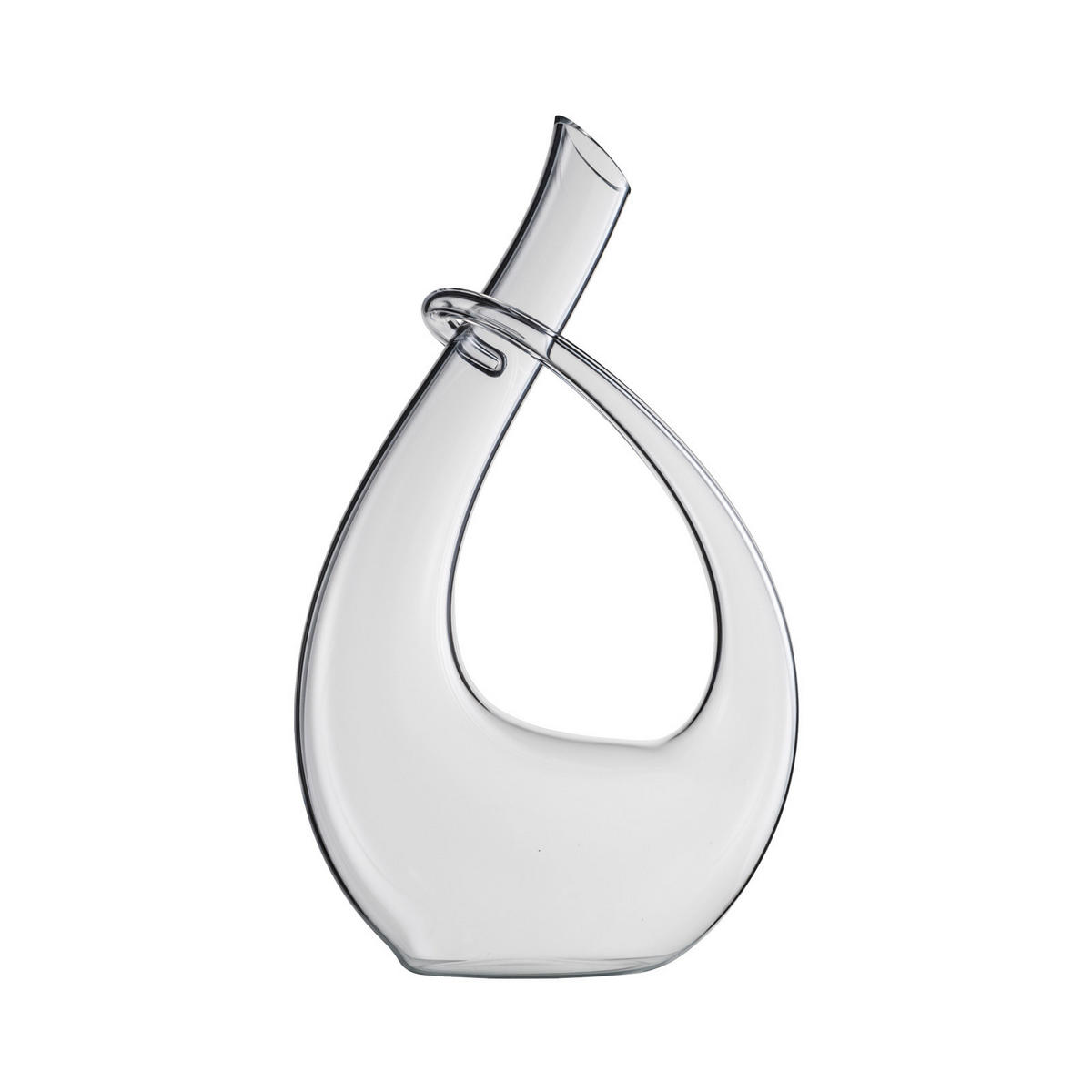 DEKANTIERKARAFFE No Drop Effekt transparent 750 ml - Transparent, Glas (0.75L) - Eisch