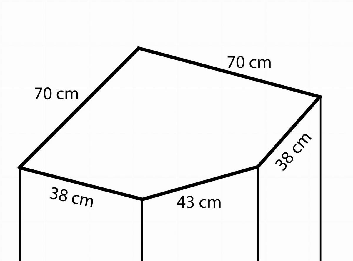 GARDEROBE Napoli Version 9, Kleiderschrank mit Spiegel - Beige, Holzwerkstoff (140/185/140cm) - Jerpax