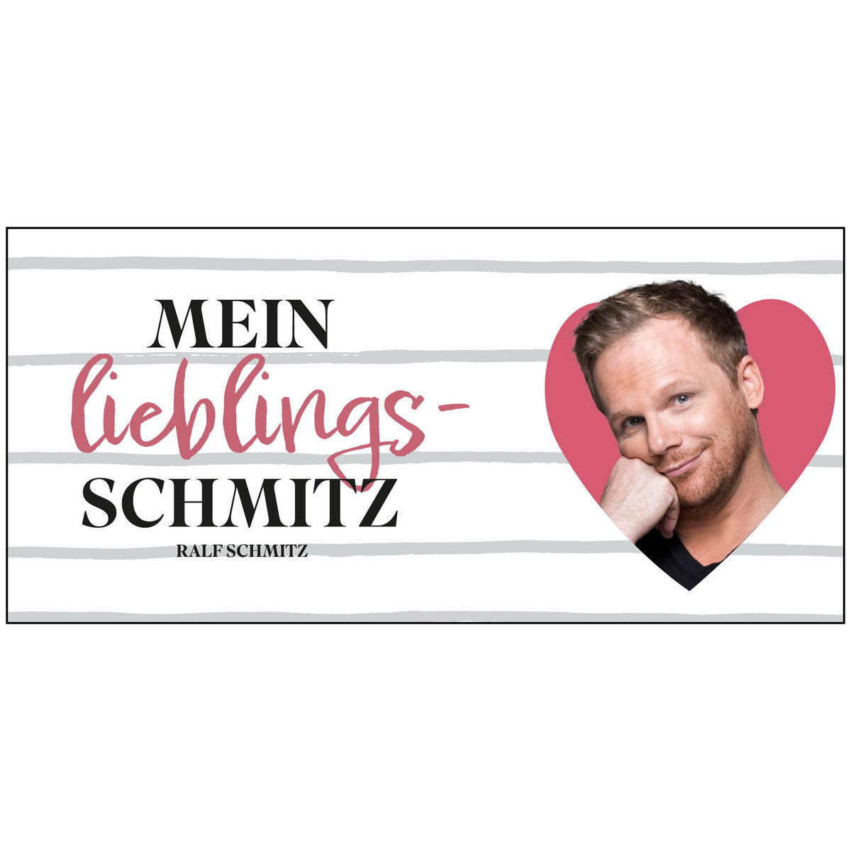 KAFFEEBECHER Ralf Schmitz Mein Lieblings-Schmitz Mehrfarbig 320 ml - Multicolor, Keramik (0.32L) - United Labels