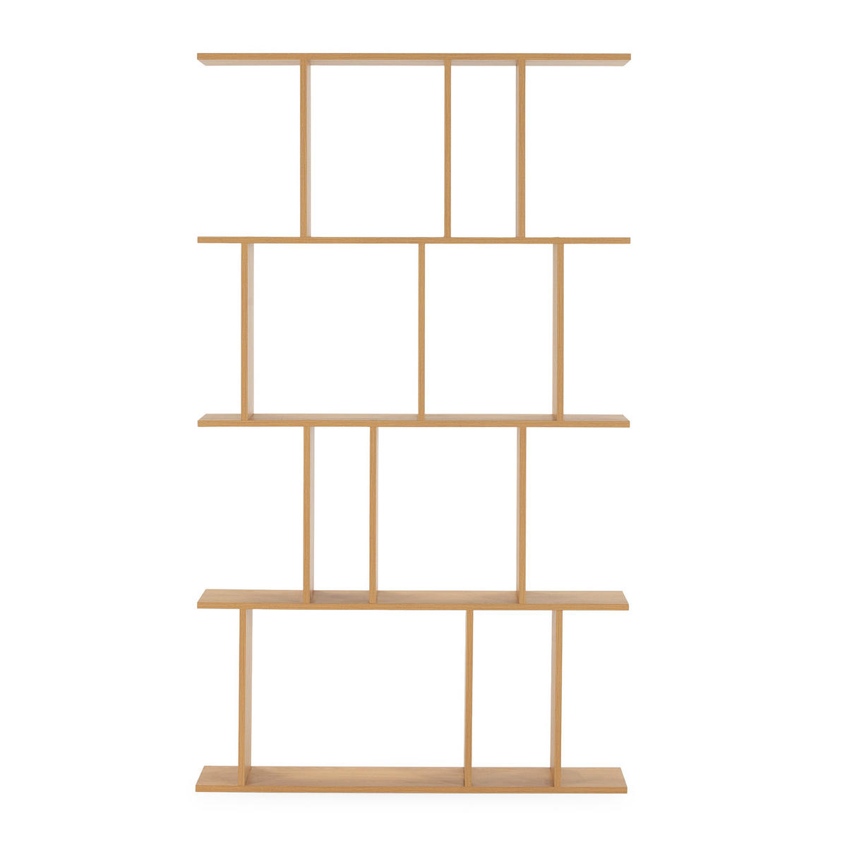 REGAL Niko 8 fächern Eichenfarbe - Honigeiche, Holzwerkstoff (98/168/25cm) - VS Venta-stock