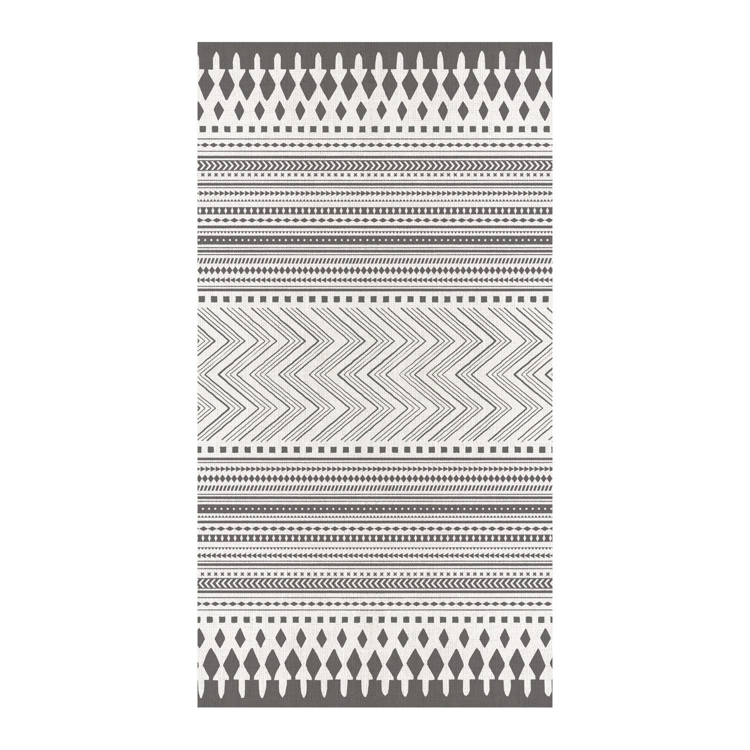 TEPPICH Premium en Vinyle Ethnica 80x150 cm - Braun, Kunststoff (80/150cm) - STORESDECO