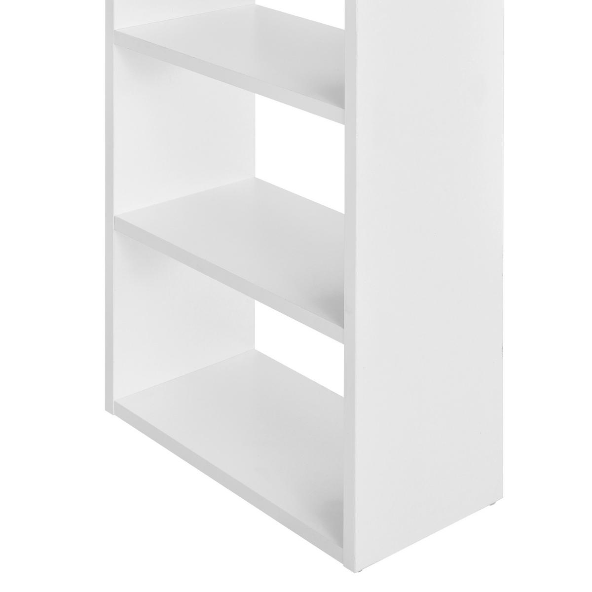SCHREIBTISCH Lemberg - Weiß, Holzwerkstoff (49/120/72cm) - [en.casa]