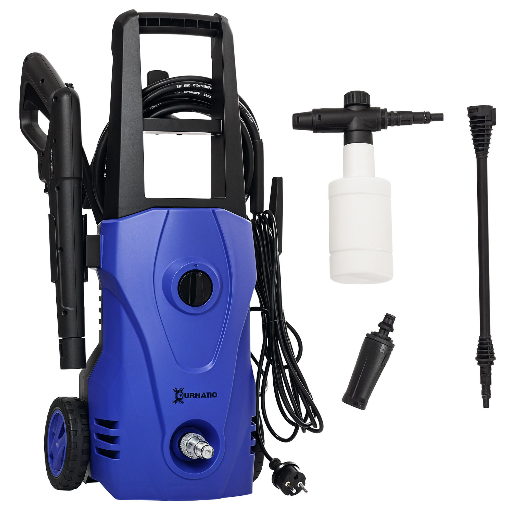 HOCHDRUCKREINIGER DE-13876 1600W mit 130 bar Blau - Blau, Kunststoff (27/68/23.5cm) - ComfortXL