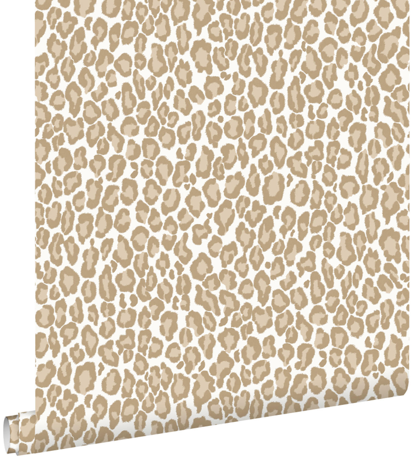 TAPETE Leopardenmuster 53 cm x 10.05 m - Beige, Papier (53/1000cm) - ESTAhome