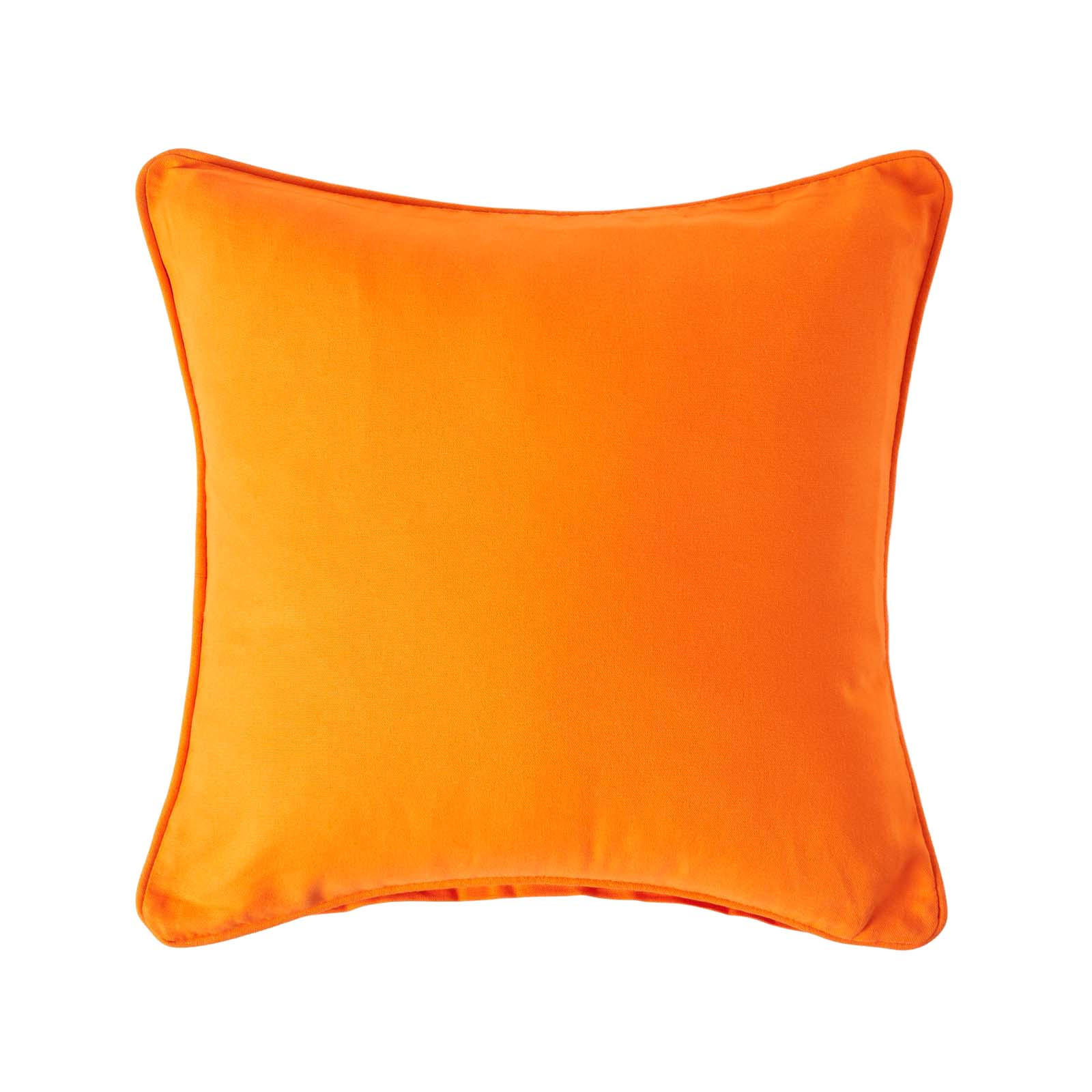 Homescapes Kissenhülle Orange 30x30 cm
