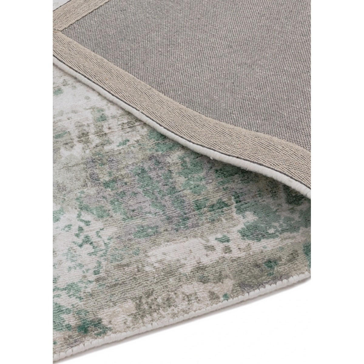 TEPPICH Moderner handgefertigter für Wohn- und Schlafzimmer von BYGAT Grün 160 x 230 cm - Grün, Textil (160/230cm) - Novatrend