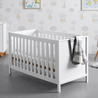 GITTERBETT Maria Weiß ca. 70 /140 cm - Weiß, Holz - Bessagi Kids
