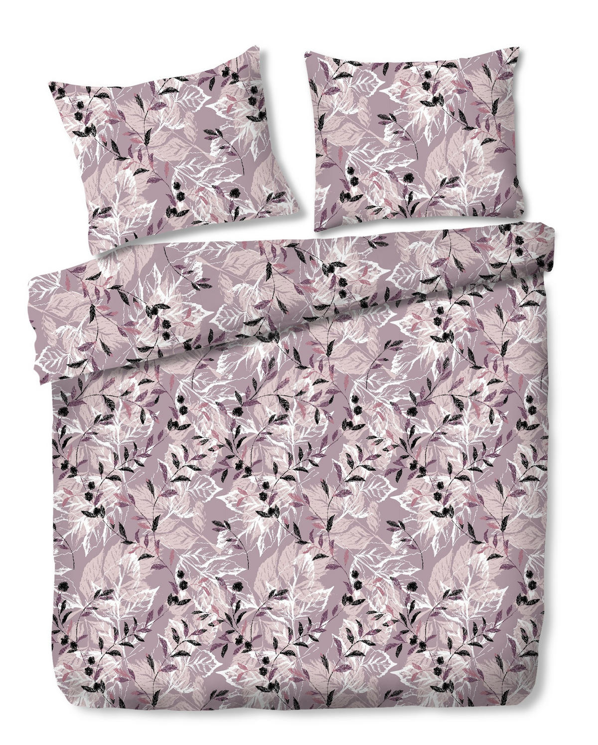 BETTWÄSCHE Arianna - Rosa, Textil (200/220cm) - home&you