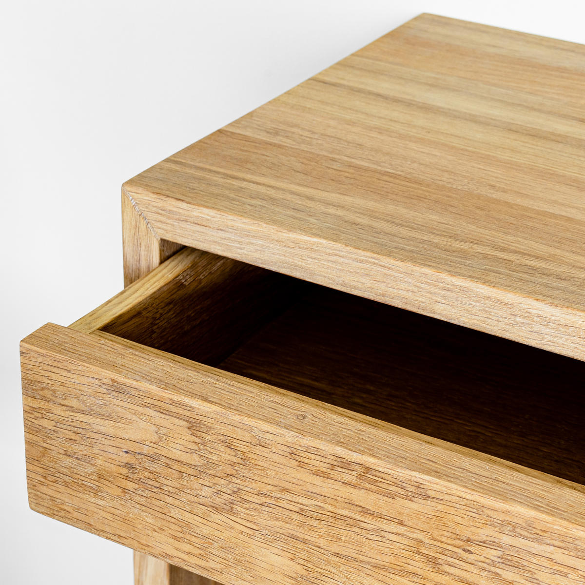 NACHTTISCH Hugo, Eiche, 30/30/39 cm - Eichefarben, Holz (30/39/30cm) - WOODEK
