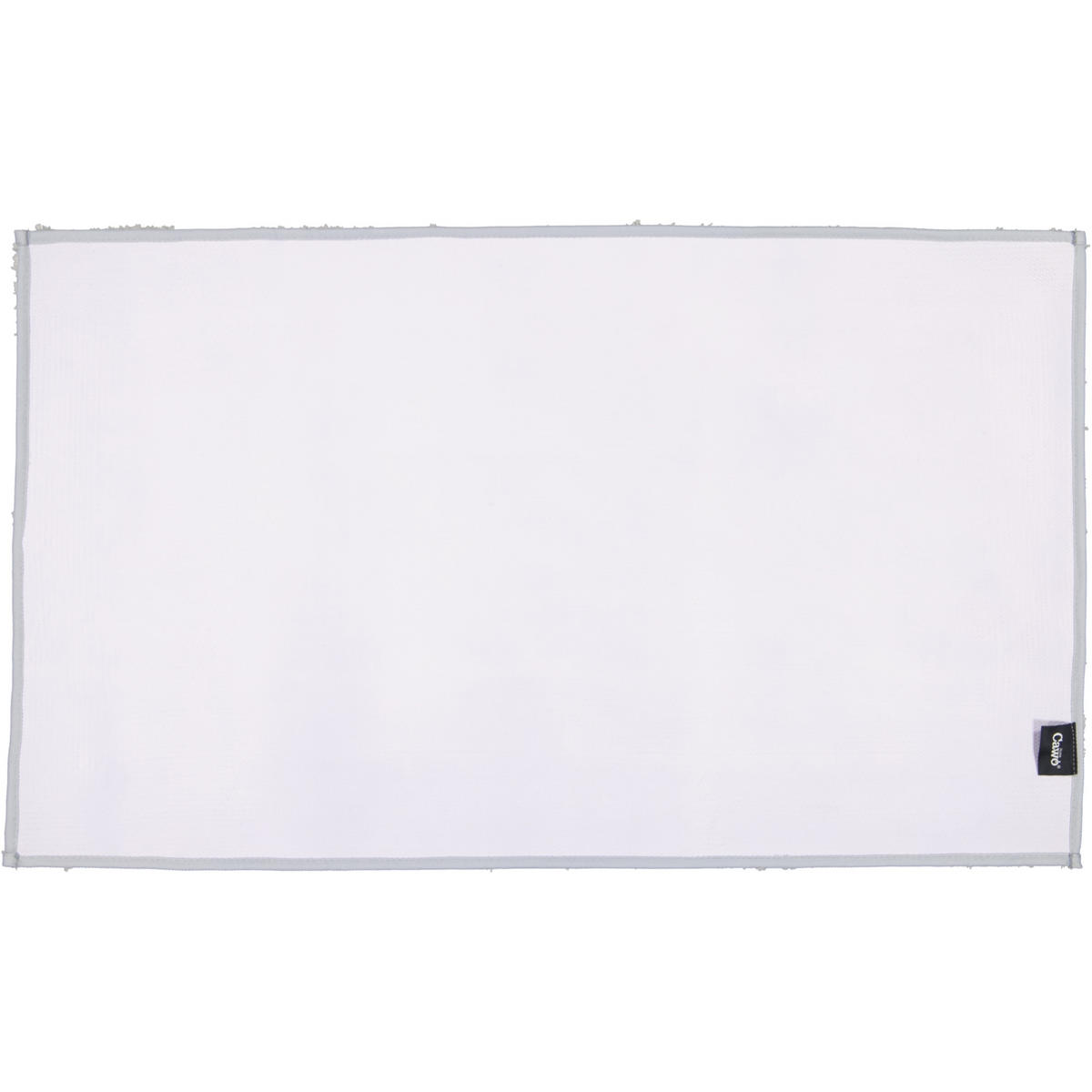 BADTEPPICHE LUXURY HOME TWO-TONE 590 PLATIN - 76 - Grau, Textil (60/100cm) - Cawö