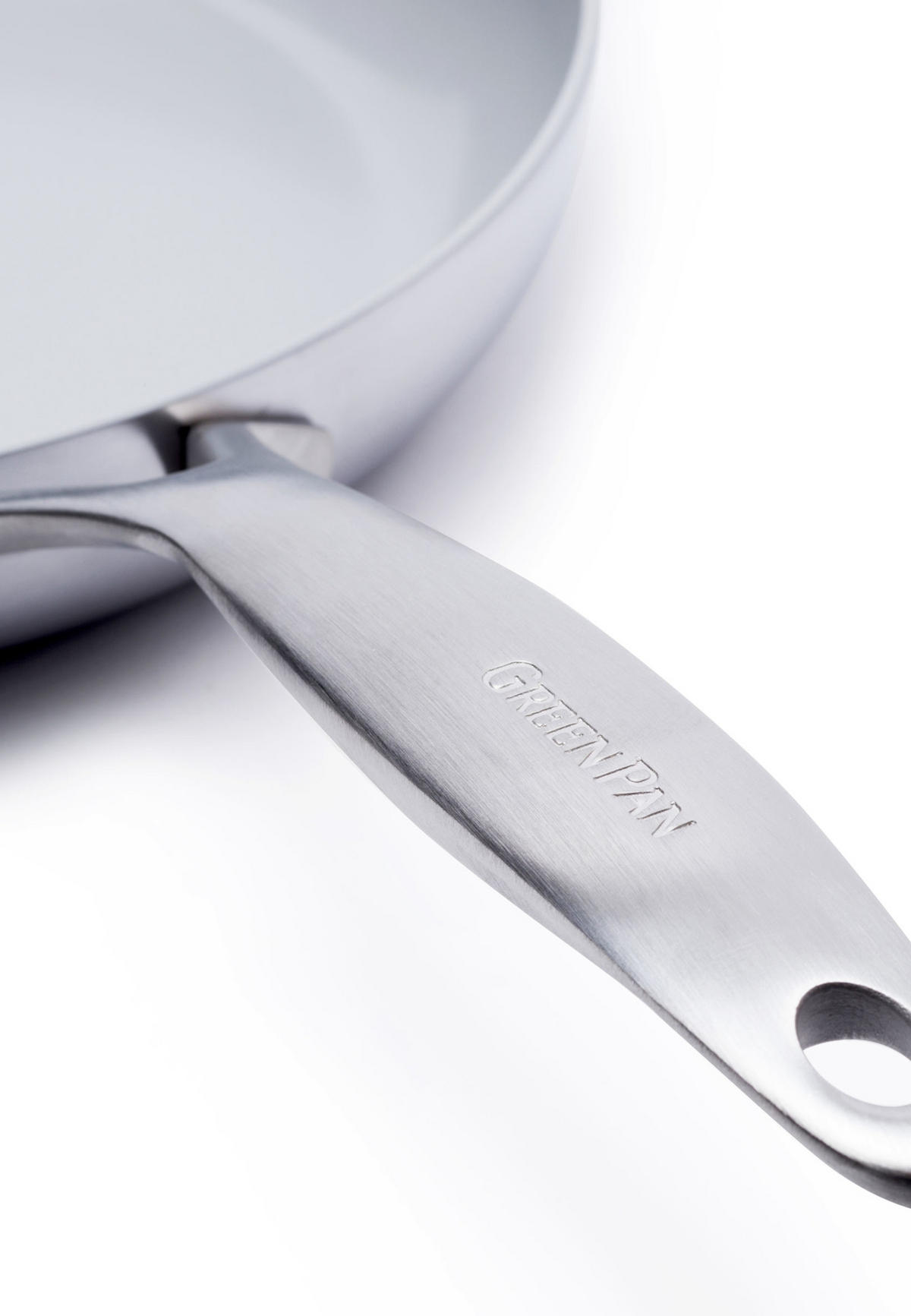 KOCHGESCHIRR-SET Venice Pro Evershine 10er Set - Silberfarben, Metall - GreenPan