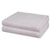 DUSCHTUCH Premium 2er-Set - Hellgrau, Textil (70/140cm) - Ross