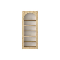BÜCHERREGAL - 74 cm x 35 cm - holz - naturfarben hell Cymora - Naturfarben, Holz (74/180/35cm) - Vente-Unique